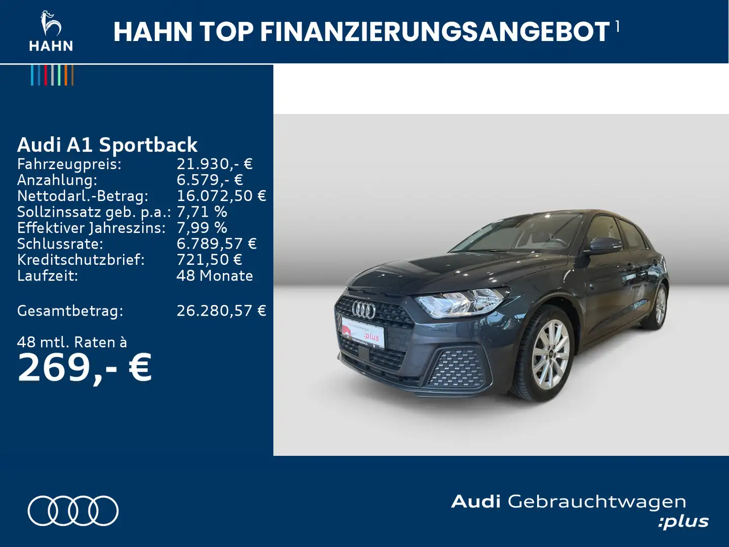 Audi A1 25 TFSI S-tronic PDC Sitzh Carplay Grau - 2