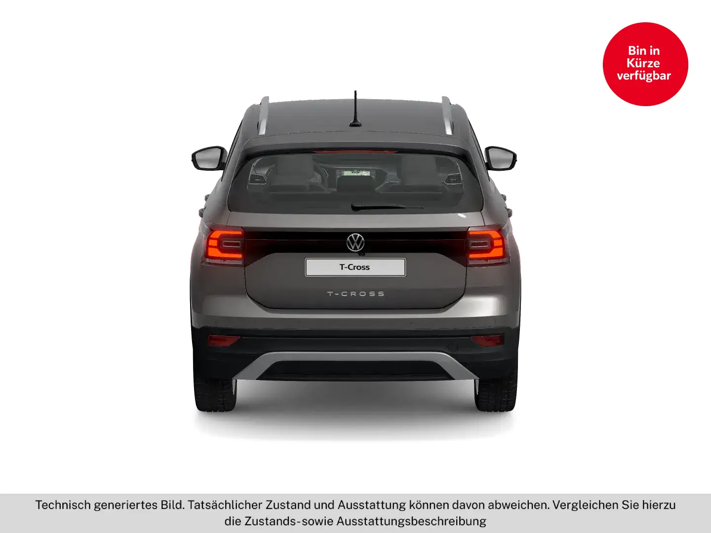 Volkswagen T-Cross Style TSI DSG Grau - 2