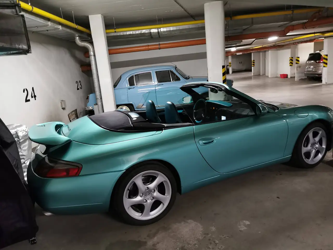 Porsche 996 911 Carrera Cabrio (996) Hardtop | Ocean Jade, foto 11