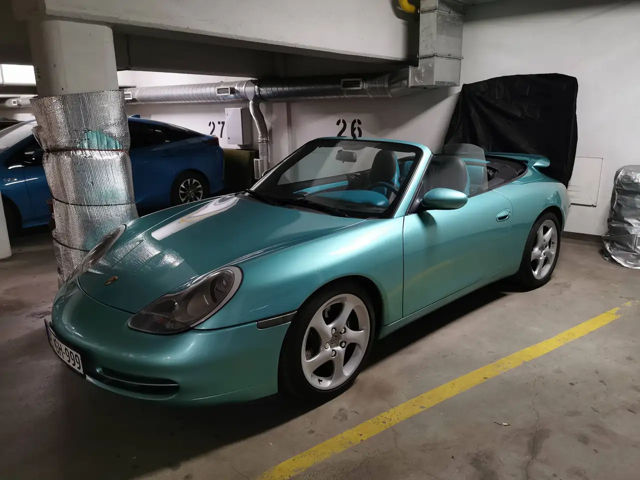 Porsche 996 911 Carrera Cabrio (996) Hardtop | Ocean Jade, foto 10