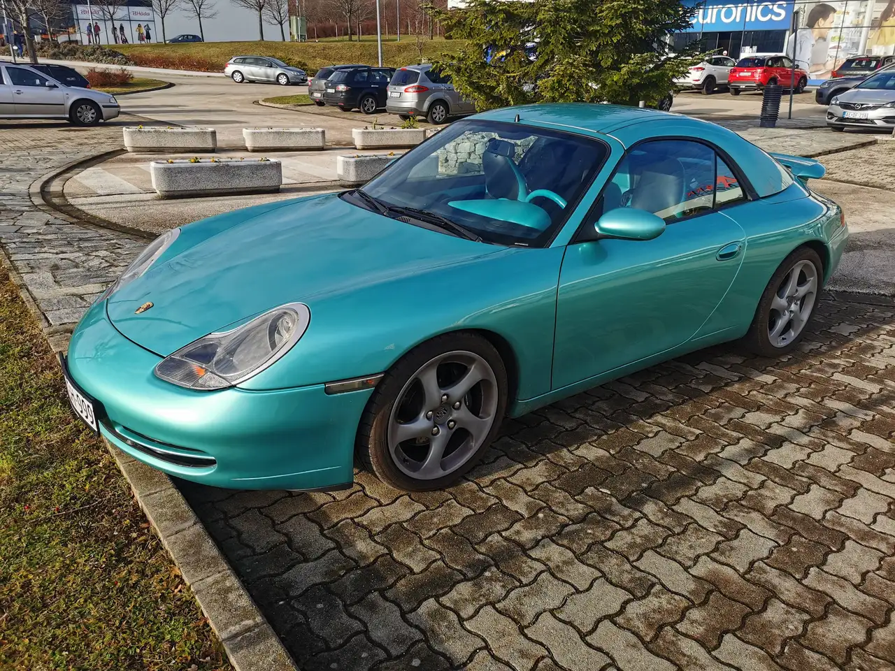 Porsche 996 911 Carrera Cabrio (996) Hardtop | Ocean Jade, foto 1
