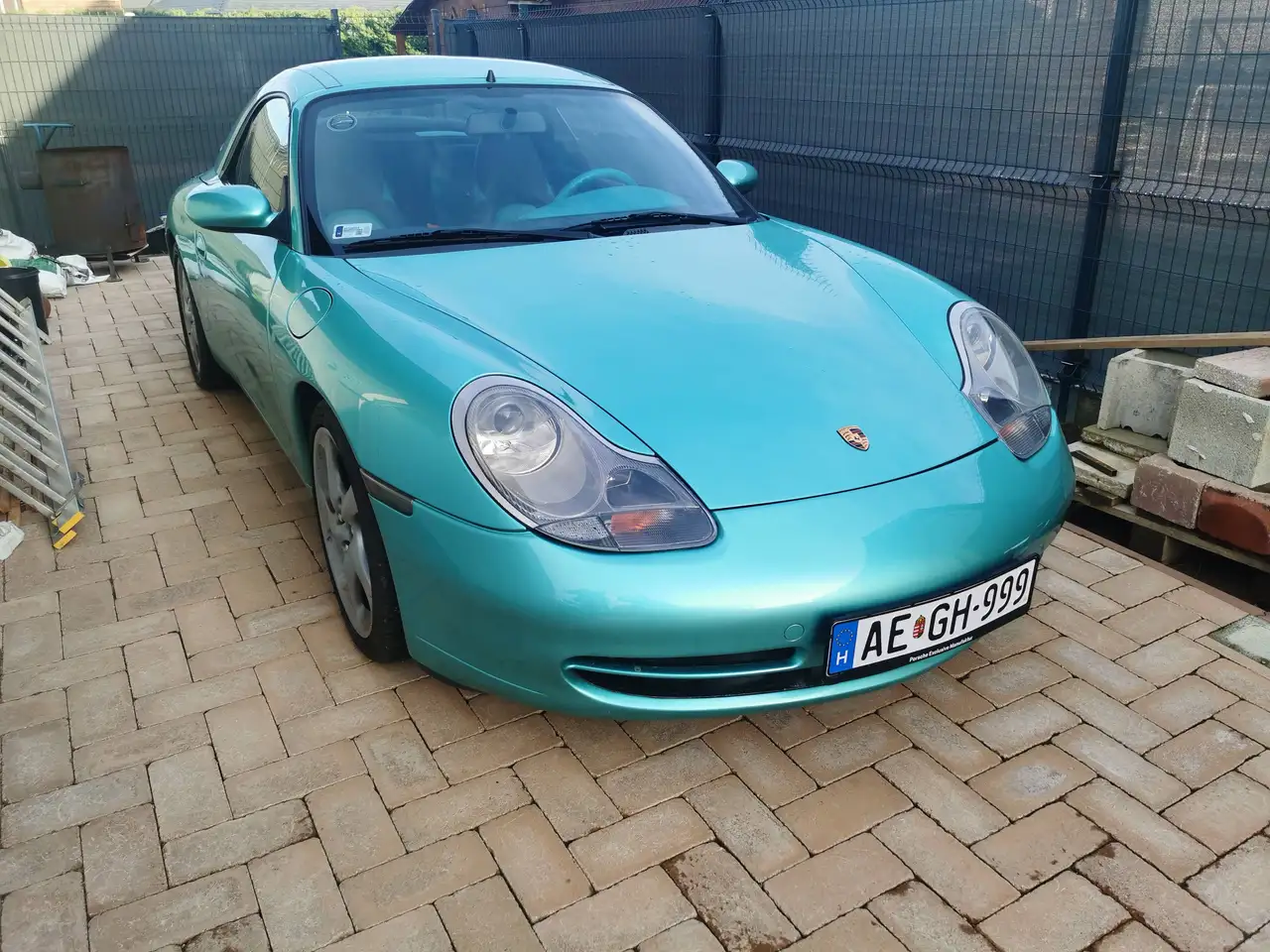 Porsche 996 911 Carrera Cabrio (996) Hardtop | Ocean Jade, foto 3