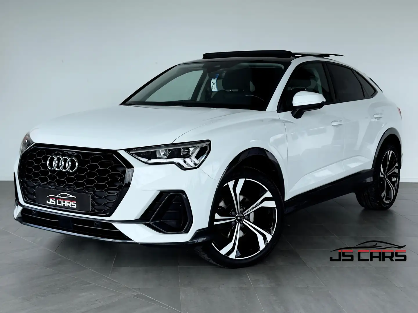 Audi Q3 SPORTBACK 2.0TDi S-LINE-COCKPIT-T.O-CUIR-CAMERA Wit - 1