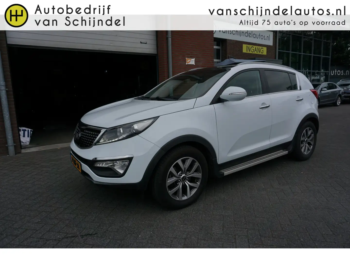 Kia Sportage 1.6 GDI BUSINESSPLUSLINE LUXE ORIGINEEL NEDERLANDS Blanco - 1