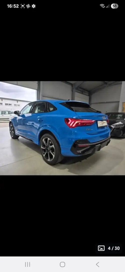 Audi Q3 Sportback 40 TDI quattro S tronic 147kW Bleu - 2