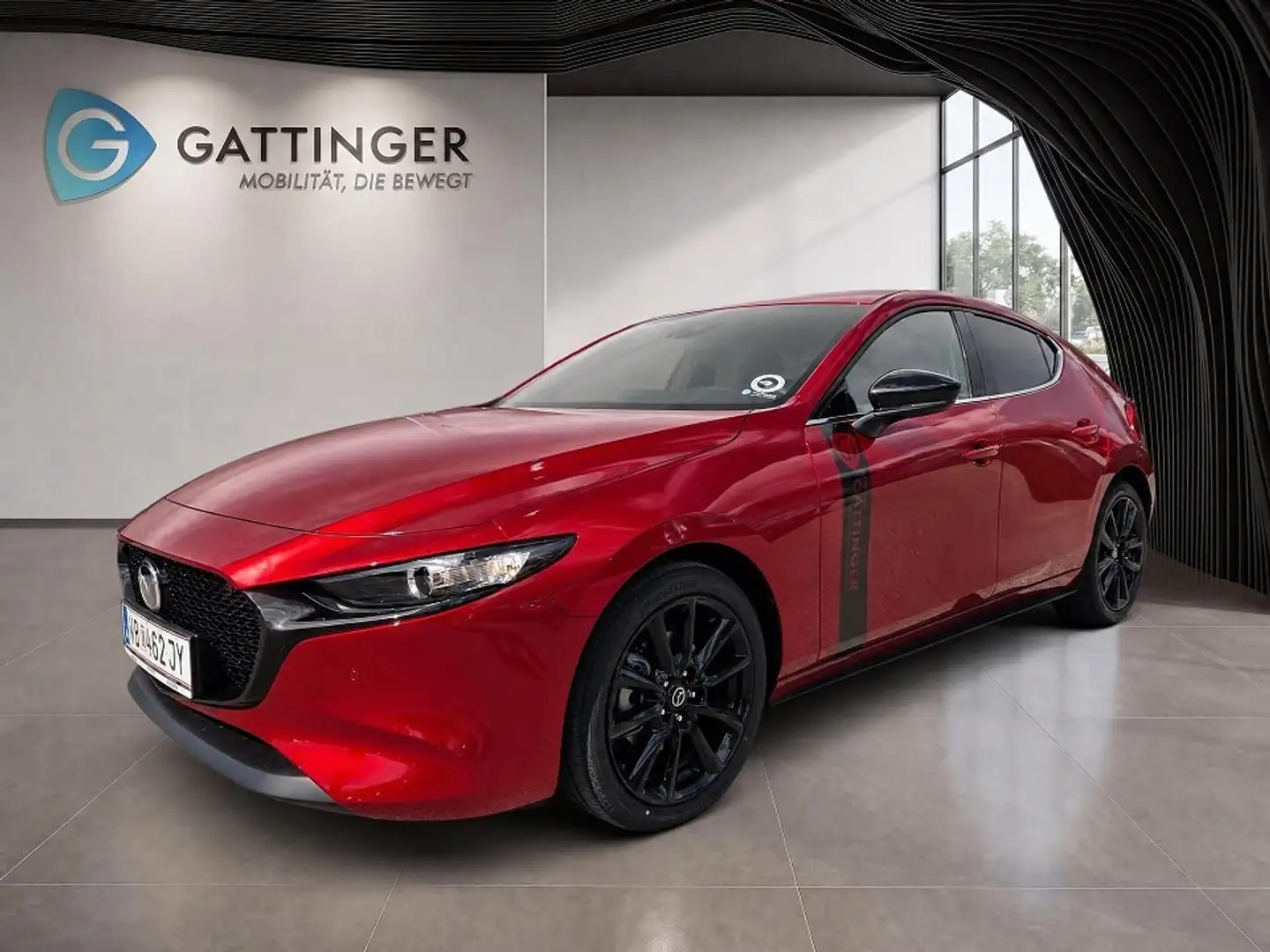 Mazda 3 Mazda3 e-Skyactiv-G140 Homura Rot - 2