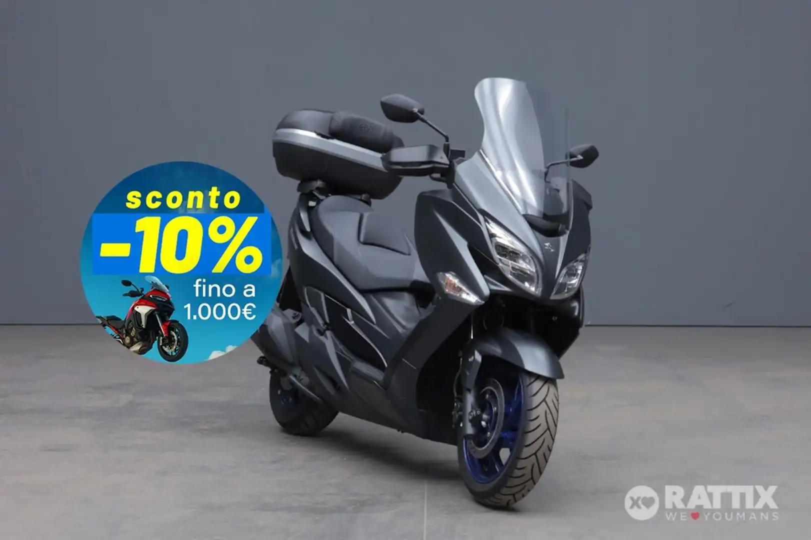 Suzuki Burgman 400 400 Abs Czarny - 1