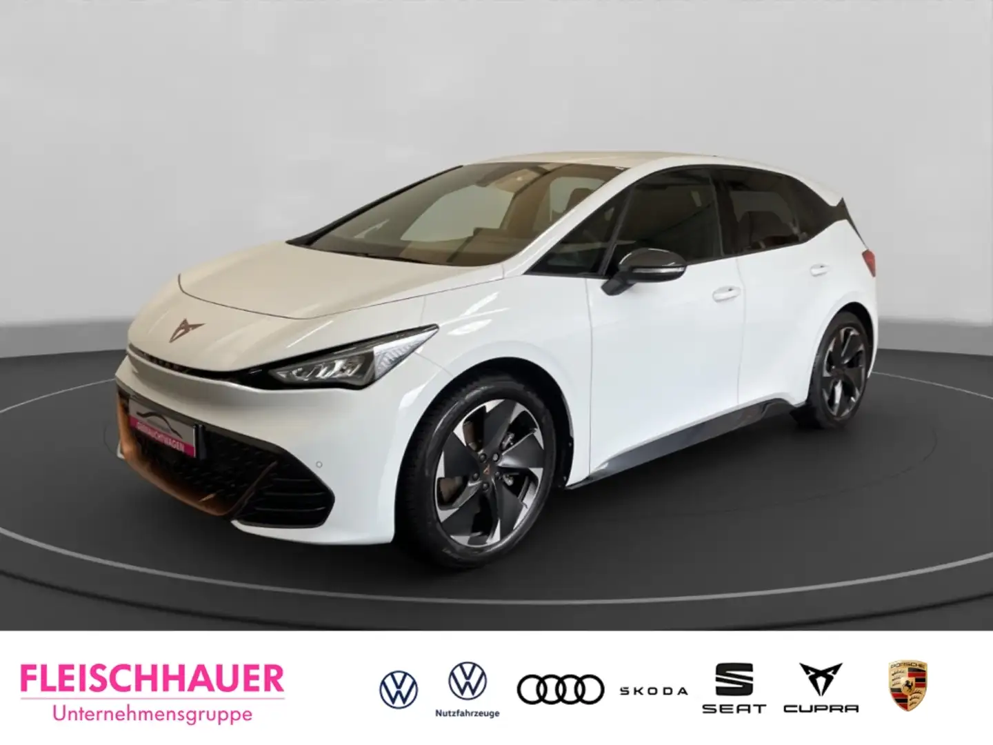CUPRA Born Wärmepumpe Sportschalensitze  19'' Lenkr. heizb. Weiß - 1