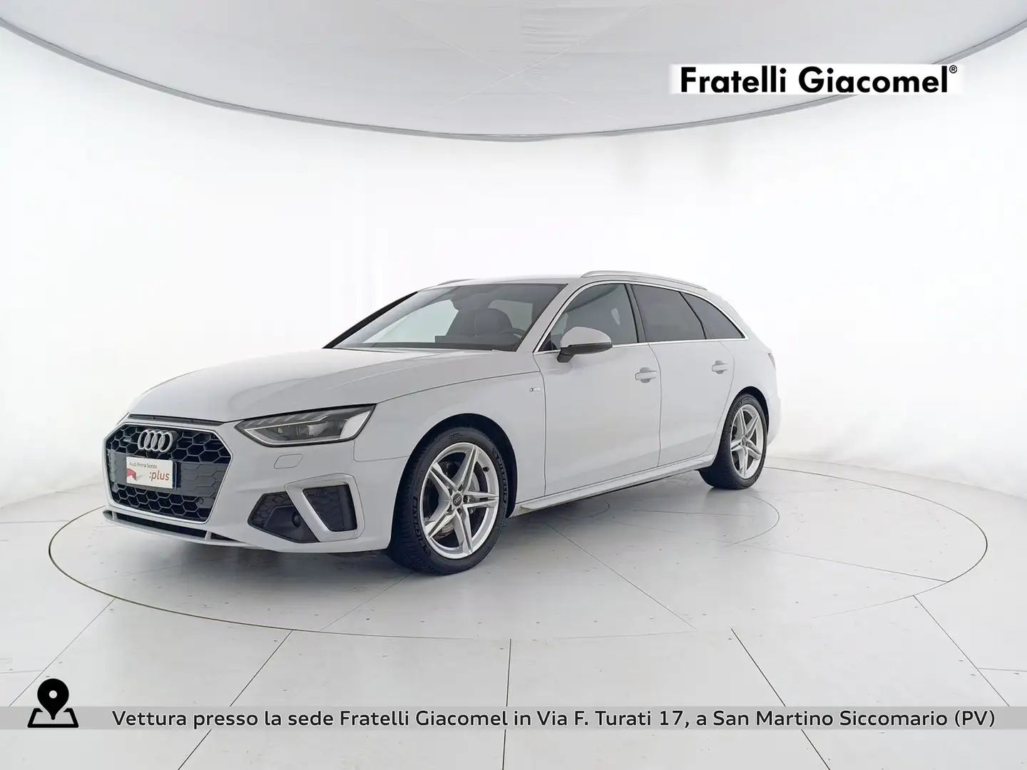 Audi A4 avant 40 2.0 tdi mhev s line edition quattro 204cv Blanc - 1