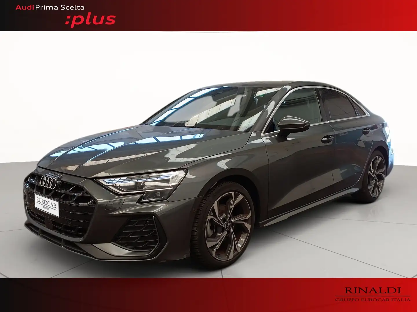 Audi A3 sedan 2.0 tdi s line edition 150cv s-tronic Gris - 1