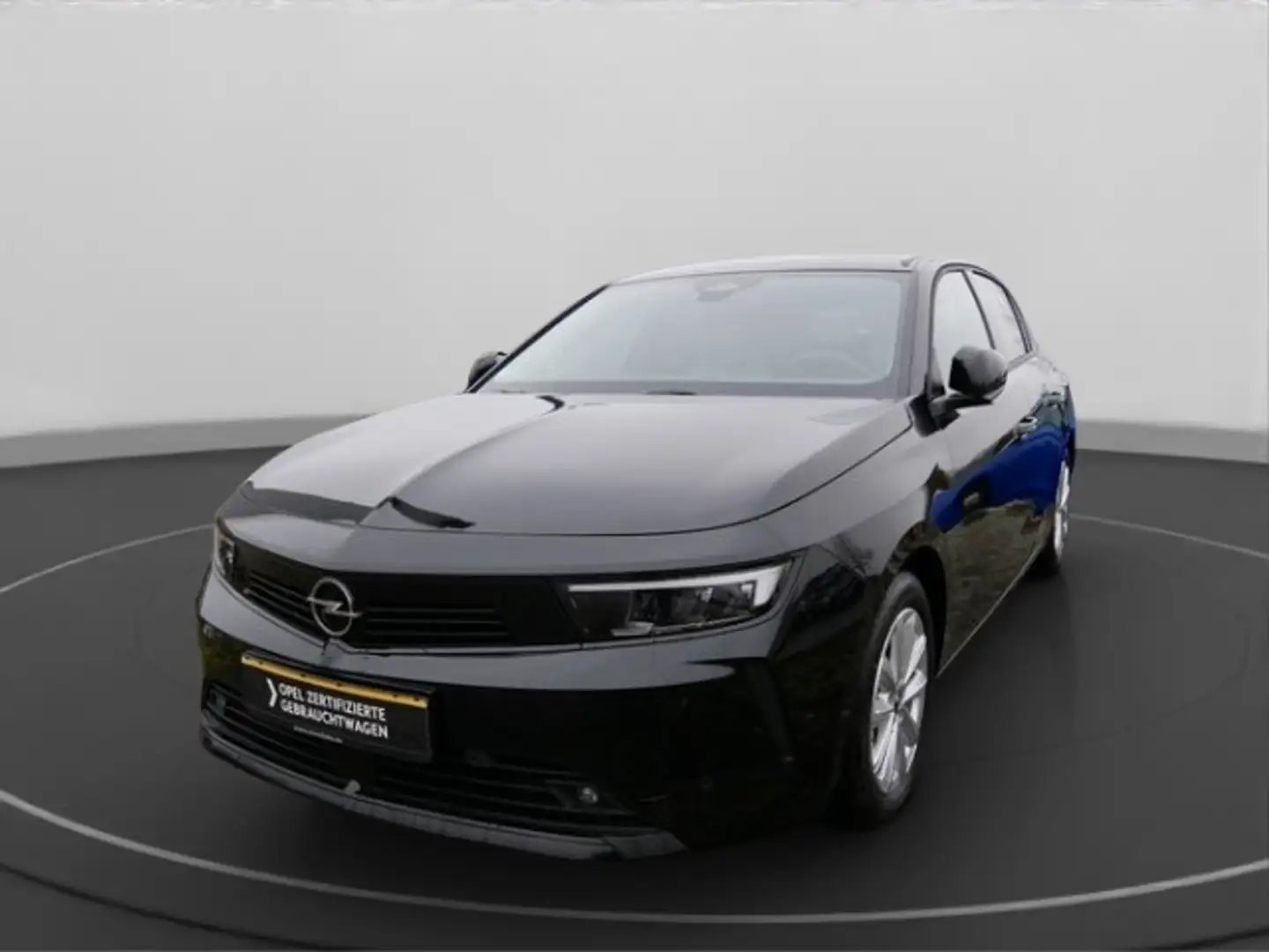Opel Astra Elegance L 1.2 DI 96kW 5TRG AT +AHK+NAVI+KEYLESS O Zwart - 1