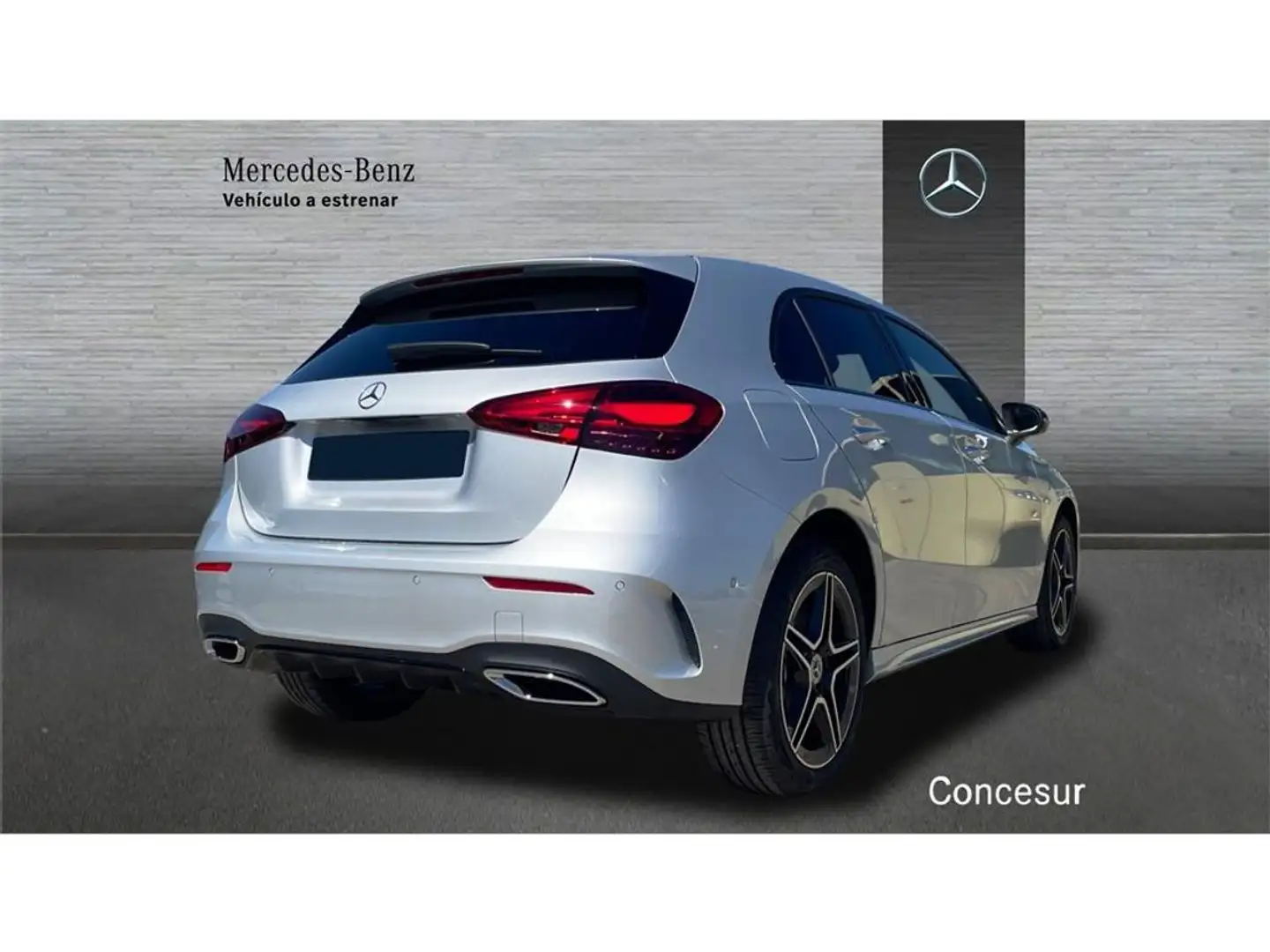 Mercedes-Benz A 200 d Plateado - 2
