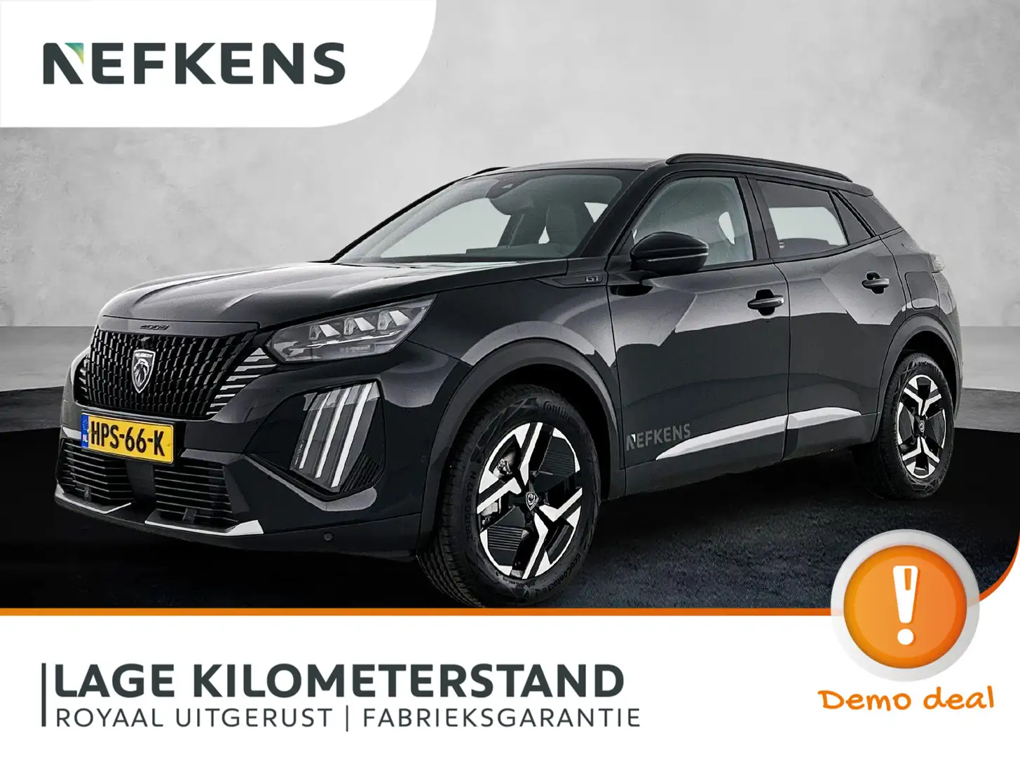 Peugeot 2008 SUV GT Hybrid 145pk Automaat | DEMO | Navigatie | Schwarz - 1