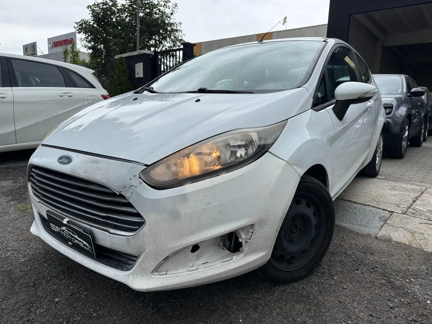Ford Fiesta Fiesta 1.5 TDCi 75CV 3 porte Bianco - 2