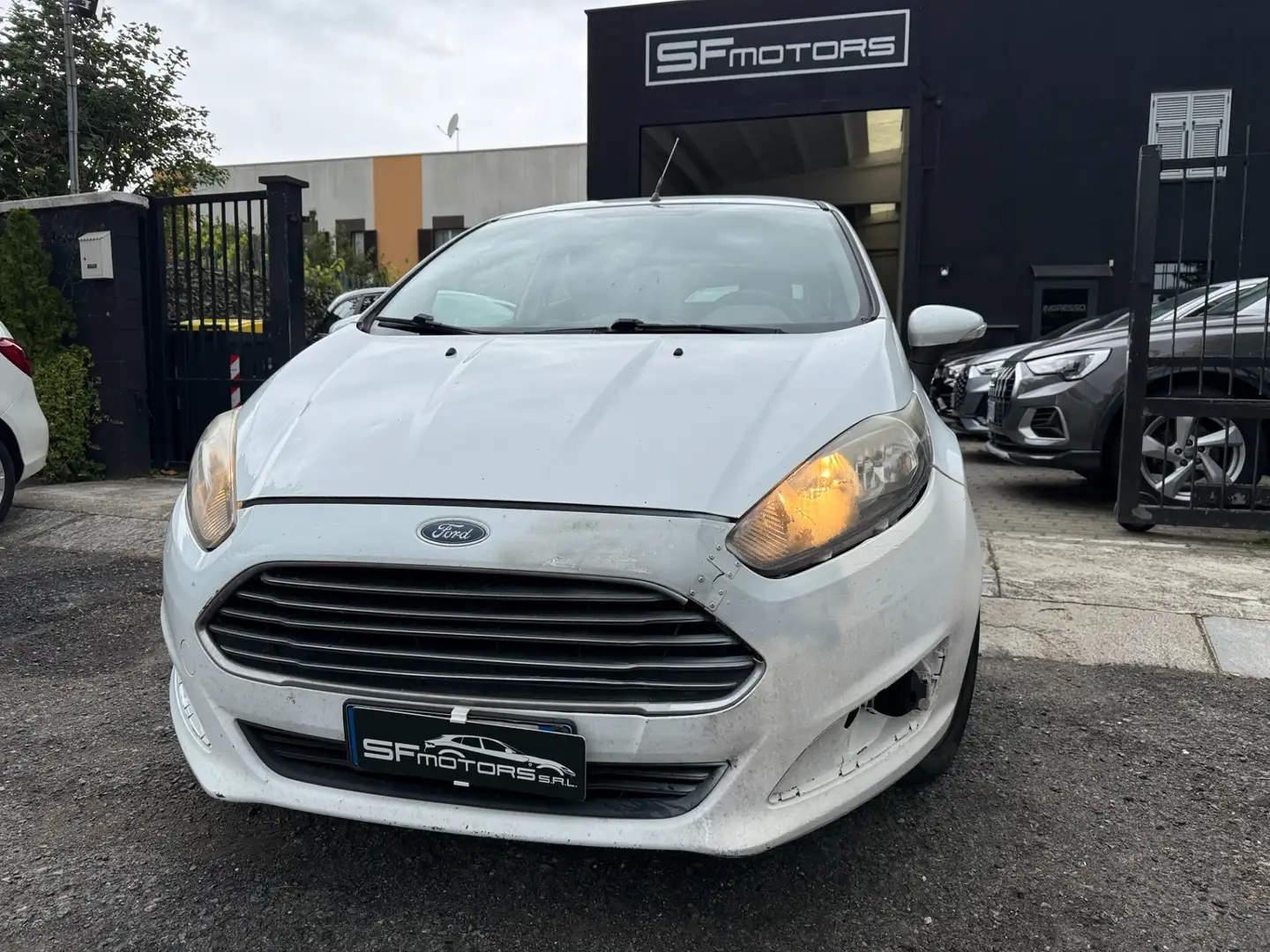 Ford Fiesta Fiesta 1.5 TDCi 75CV 3 porte Bianco - 1