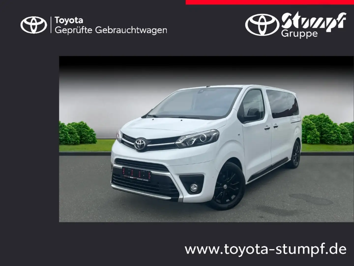 Toyota Proace Verso L1 Executive 2.0 D-4D EU6d 7-Sitzer HUD Pano Weiß - 1