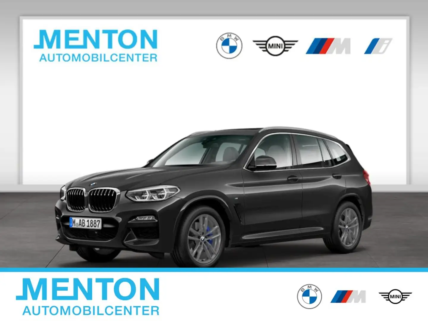 BMW X3 xDrive30d A M Sport Head-Up HiFi DAB LED RFK Grau - 1