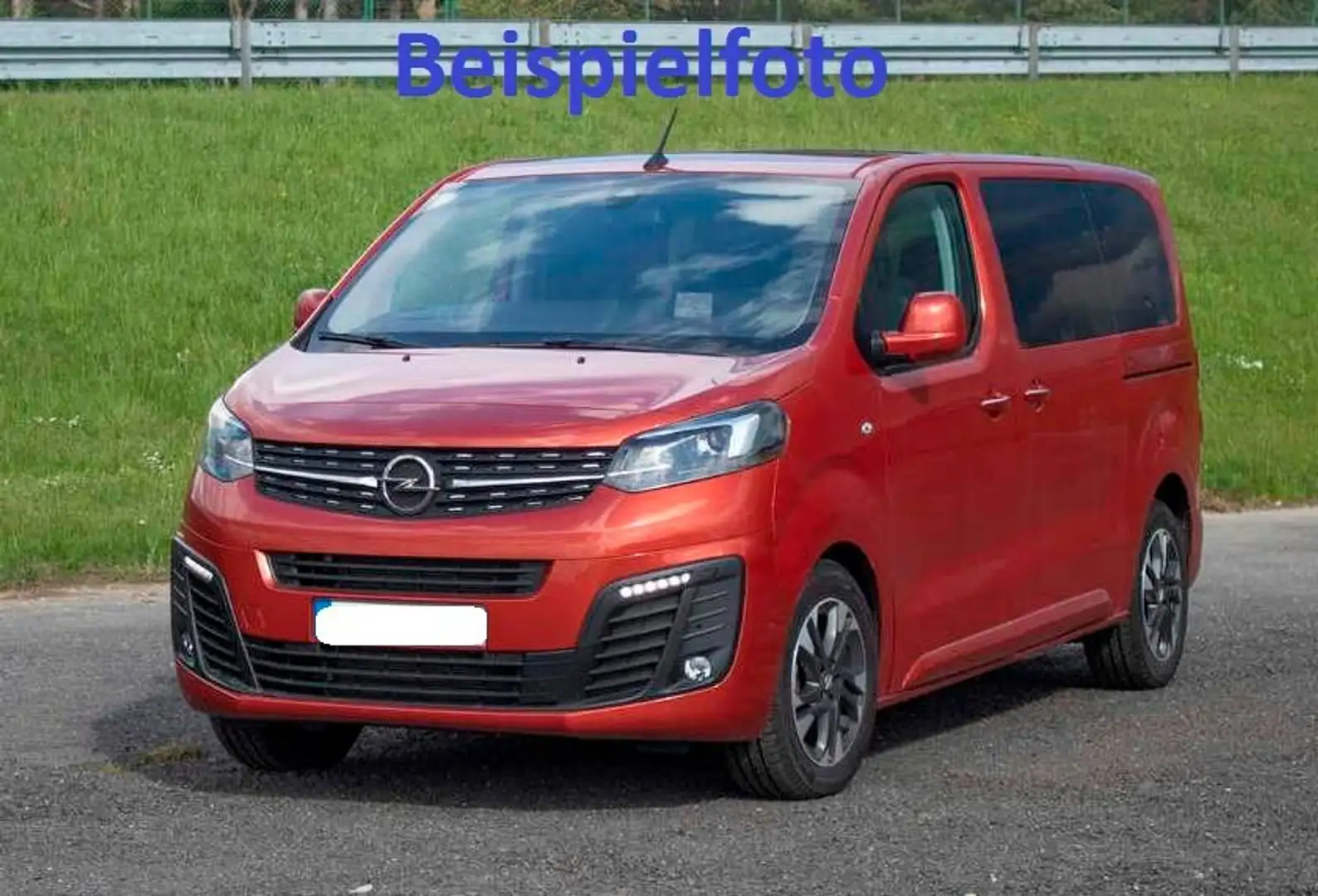 Opel Zafira Life Tourer M (L2) Leder NAVI 7-Sitzer Standhzg.P-Dach Rot - 1