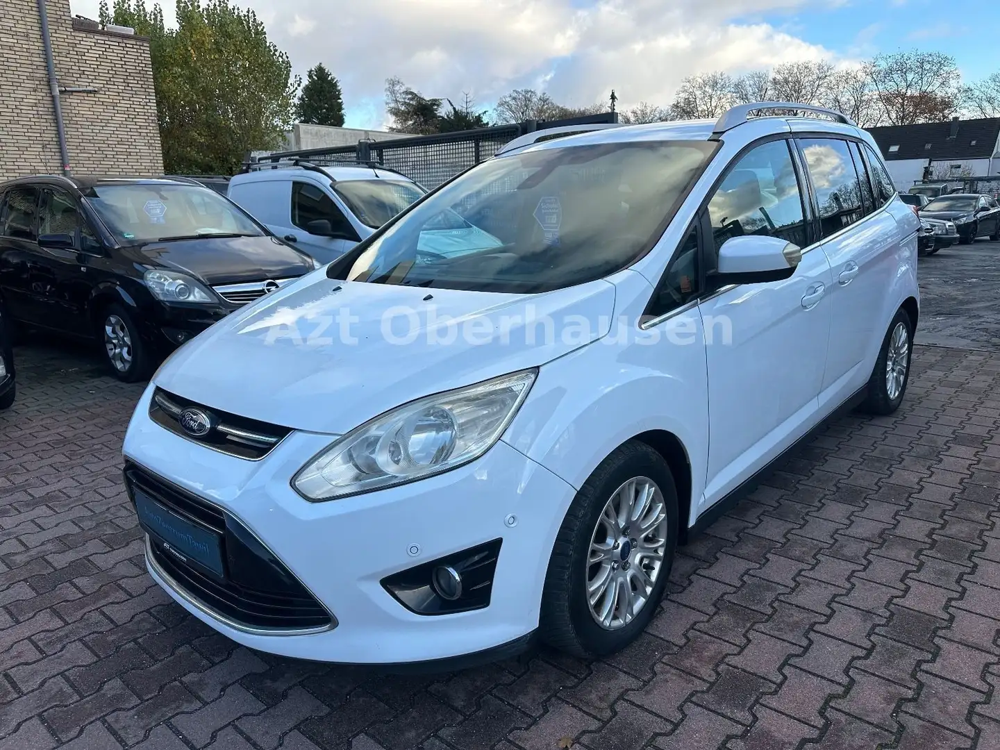 Ford Grand C-Max Grand C-MAX Ambiente*TÜV NEU*7 SITZER*KLIMA Wit - 2