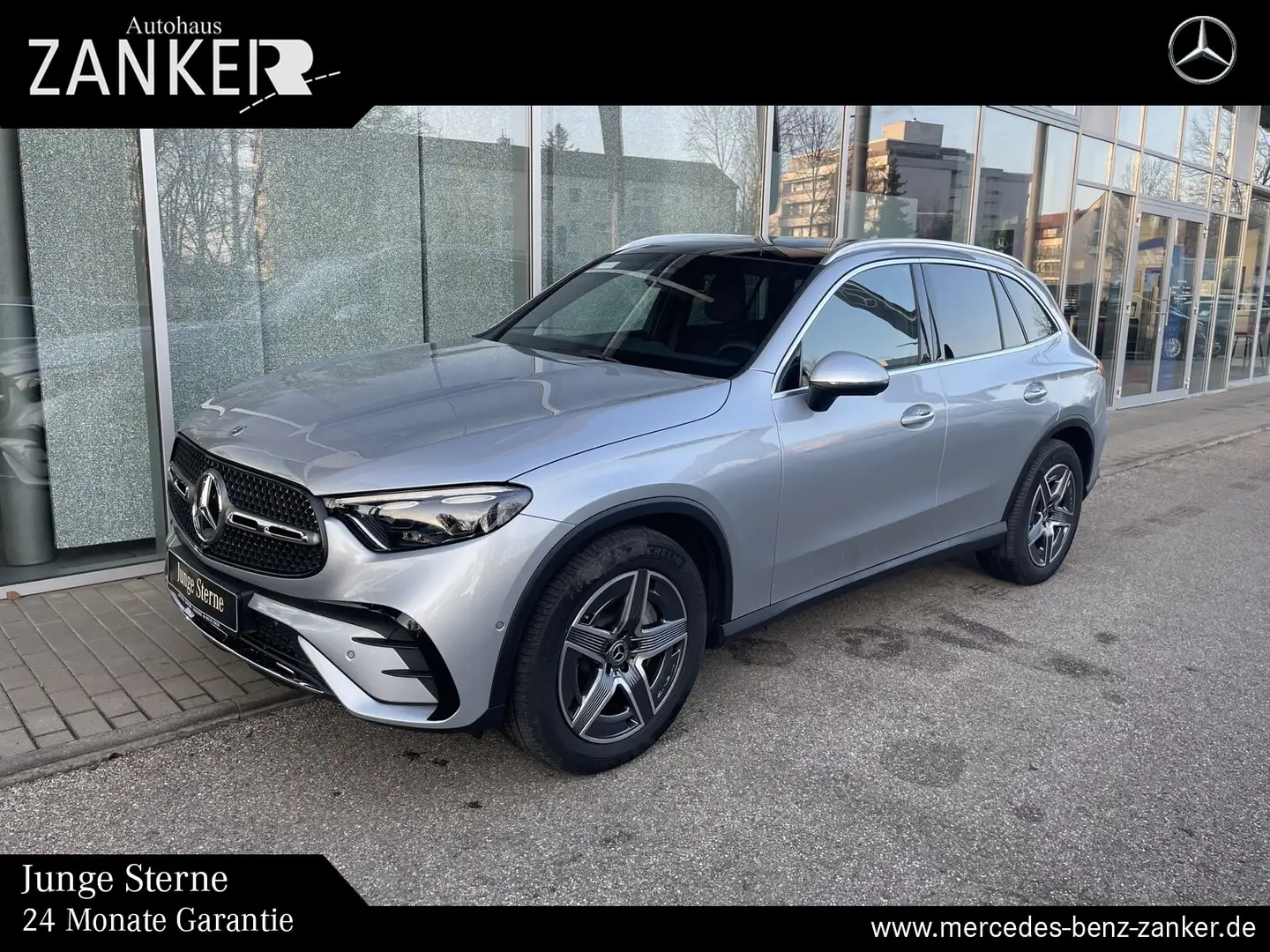 Mercedes-Benz GLC 300 GLC 300 4M AMG *PREMIUM*PANO*AHK*360*KEYLESS*MEMORY Silber - 1