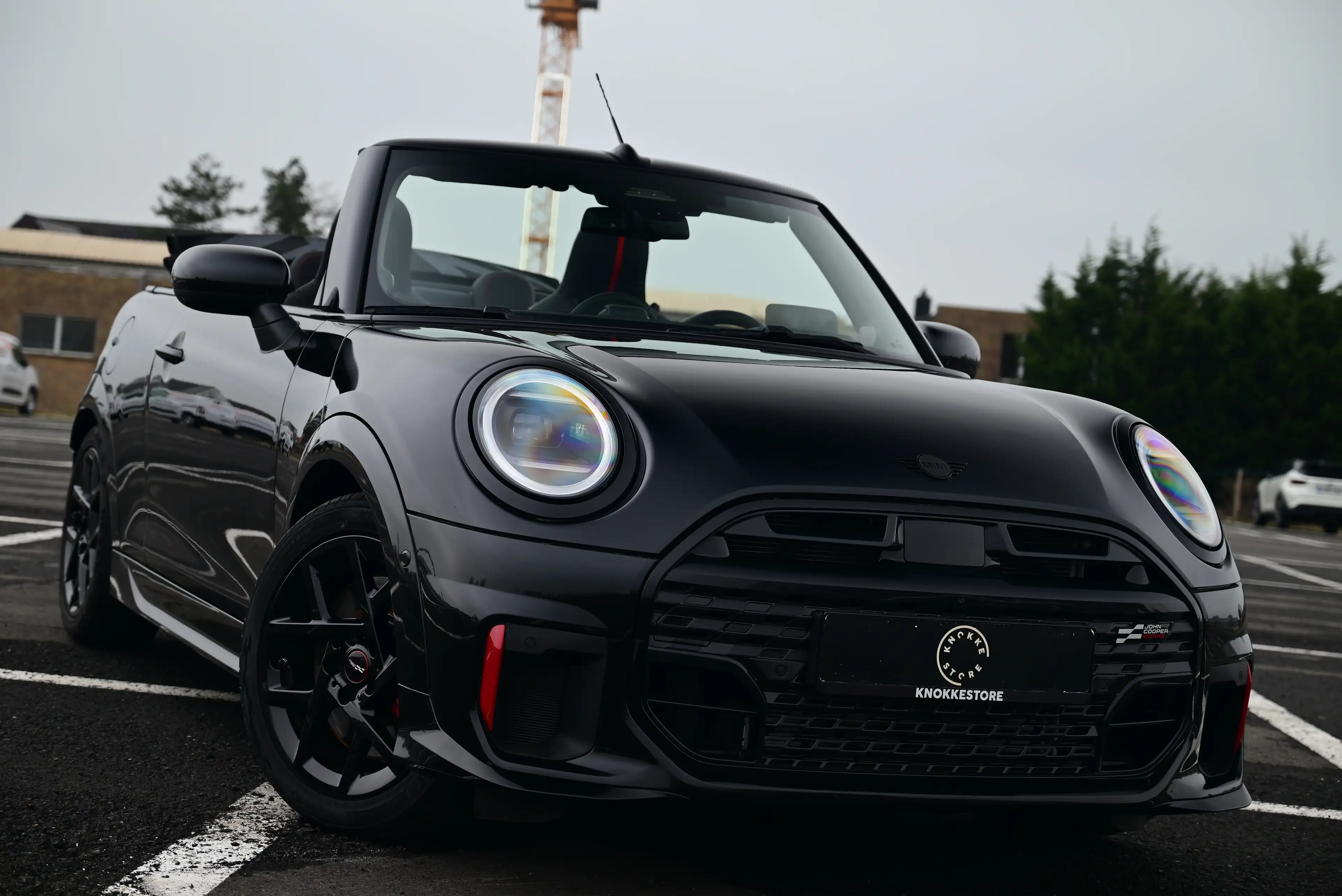 MINI John Cooper Works Cabrio NEW MODEL / FULL BLACK / FULL OPTION / ELEK SEATS — photo 3