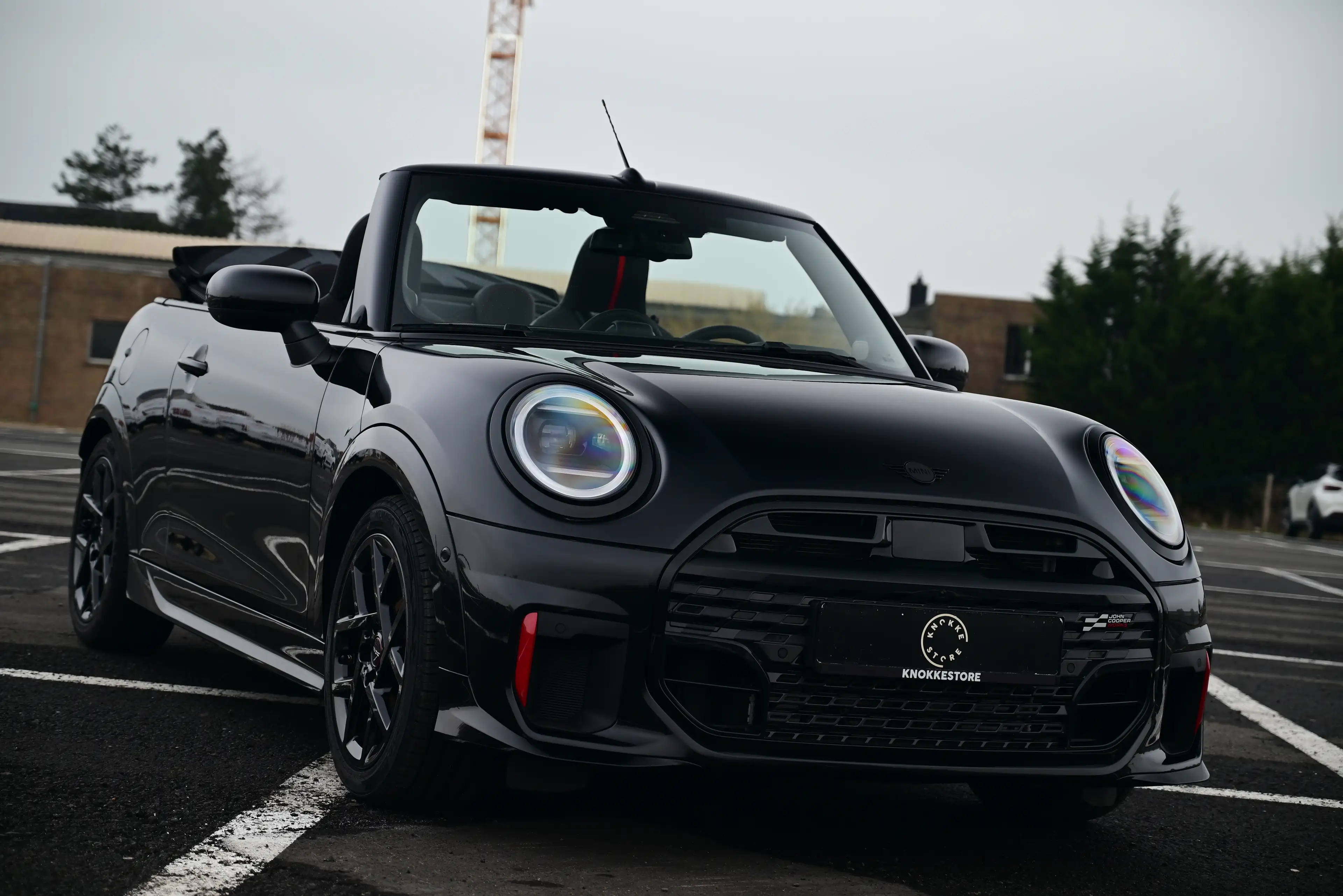 MINI John Cooper Works Cabrio NEW MODEL / FULL BLACK / FULL OPTION / ELEK SEATS — photo 9
