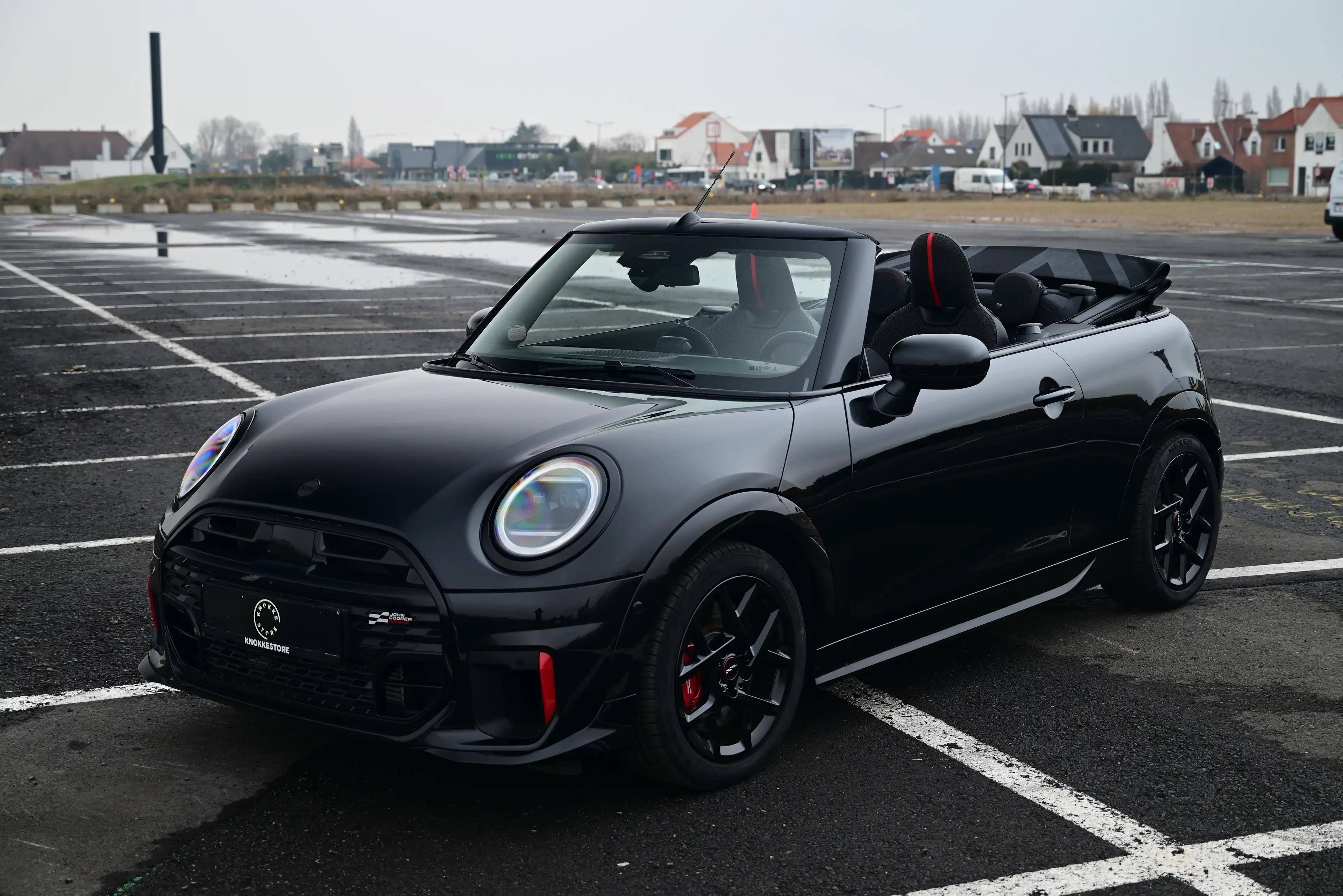 MINI John Cooper Works Cabrio NEW MODEL / FULL BLACK / FULL OPTION / ELEK SEATS — photo 4