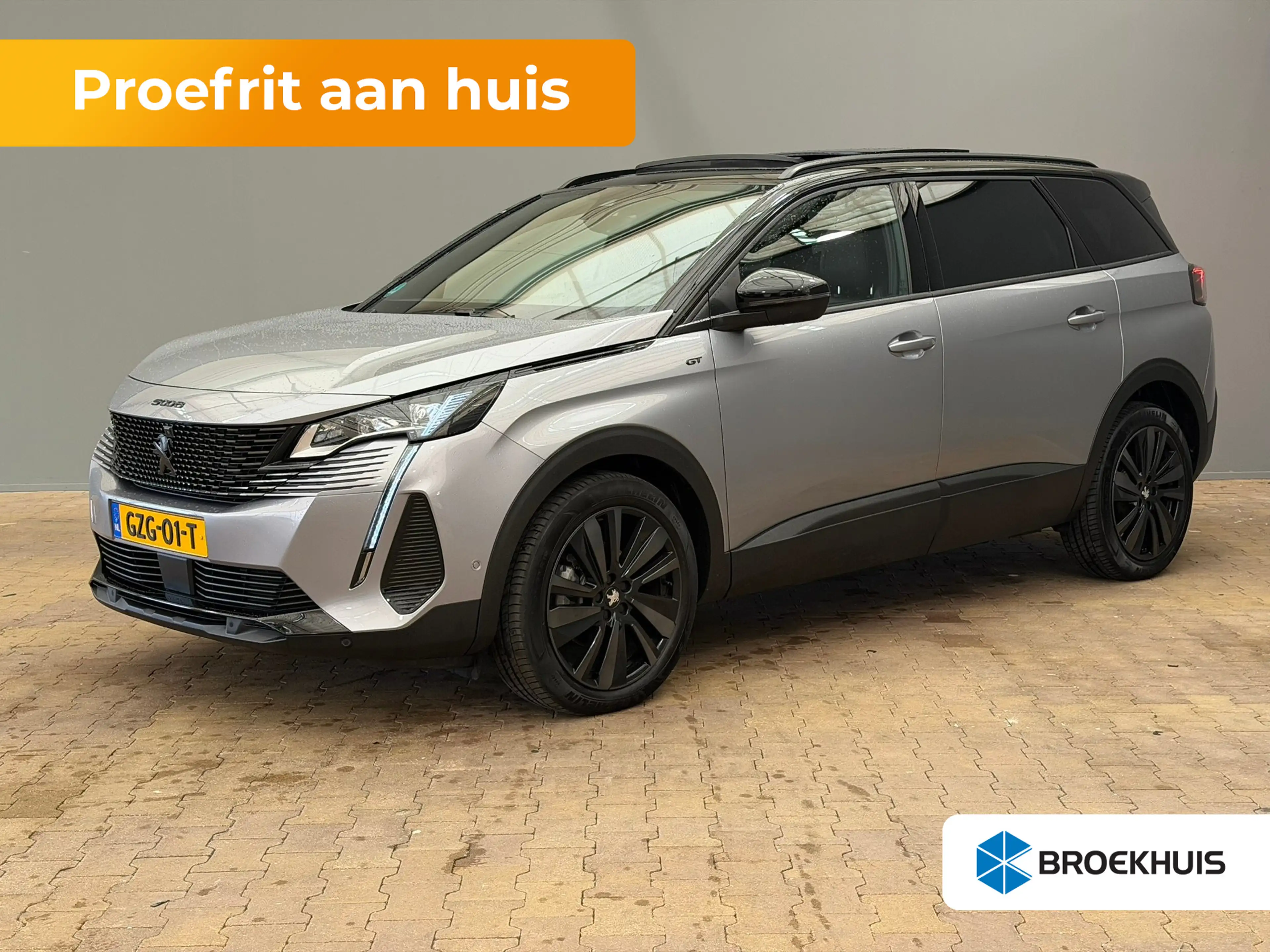 Peugeot 5008 1.2 Hybrid GT Panorama Dak | Elek. Stoelen met Mas