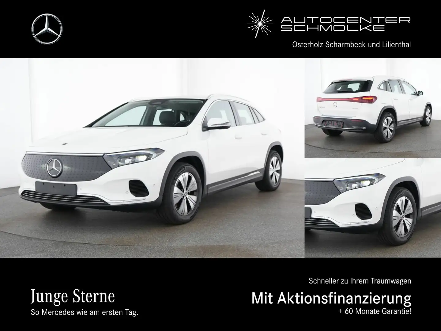 Mercedes-Benz EQA 300 EQA 300 4M AHK*DISTRONIC*MEMORY*WINTER-PAKET* Navi Alb - 1