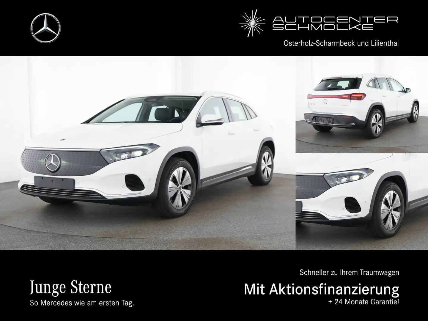 Mercedes-Benz EQA 300 EQA 300 4M AHK*DISTRONIC*MEMORY*WINTER-PAKET* Navi Weiß - 1