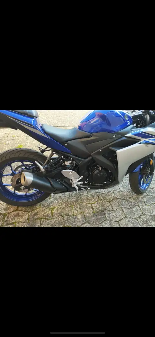 Yamaha YZF-R3 Bleu - 2