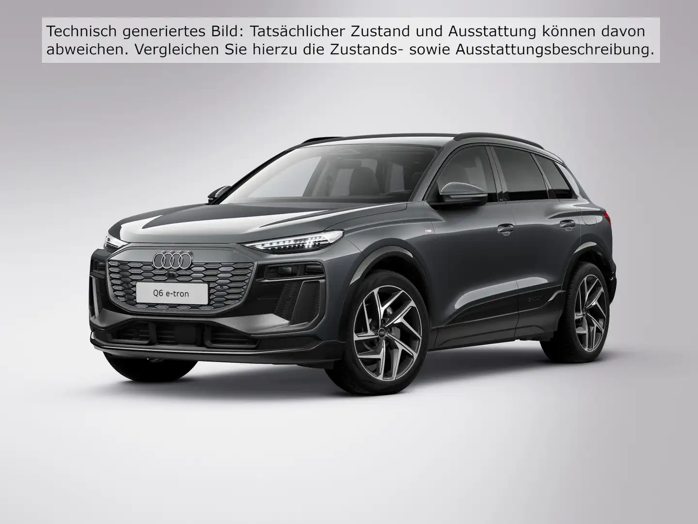 Audi Q6 e-tron S line Matrix ACC Keyless TopView Grau - 2