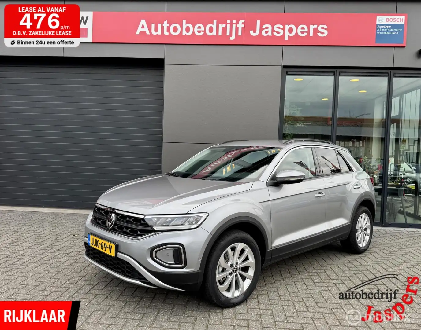 Volkswagen T-Roc 1.5 TSI Life Edition LED-Stoelverw-Camera-Virtual Grijs - 1