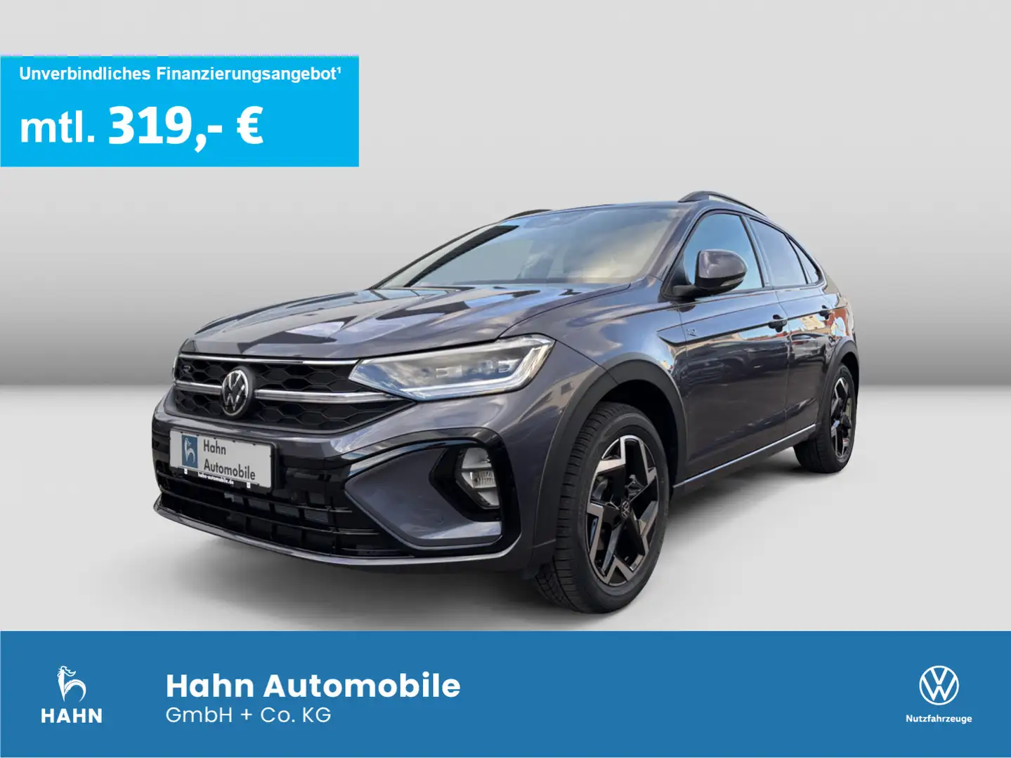 Volkswagen Taigo R-Line 1,0TSI 85kW DSG AHK NAVI RFK KLIMA Grau - 1
