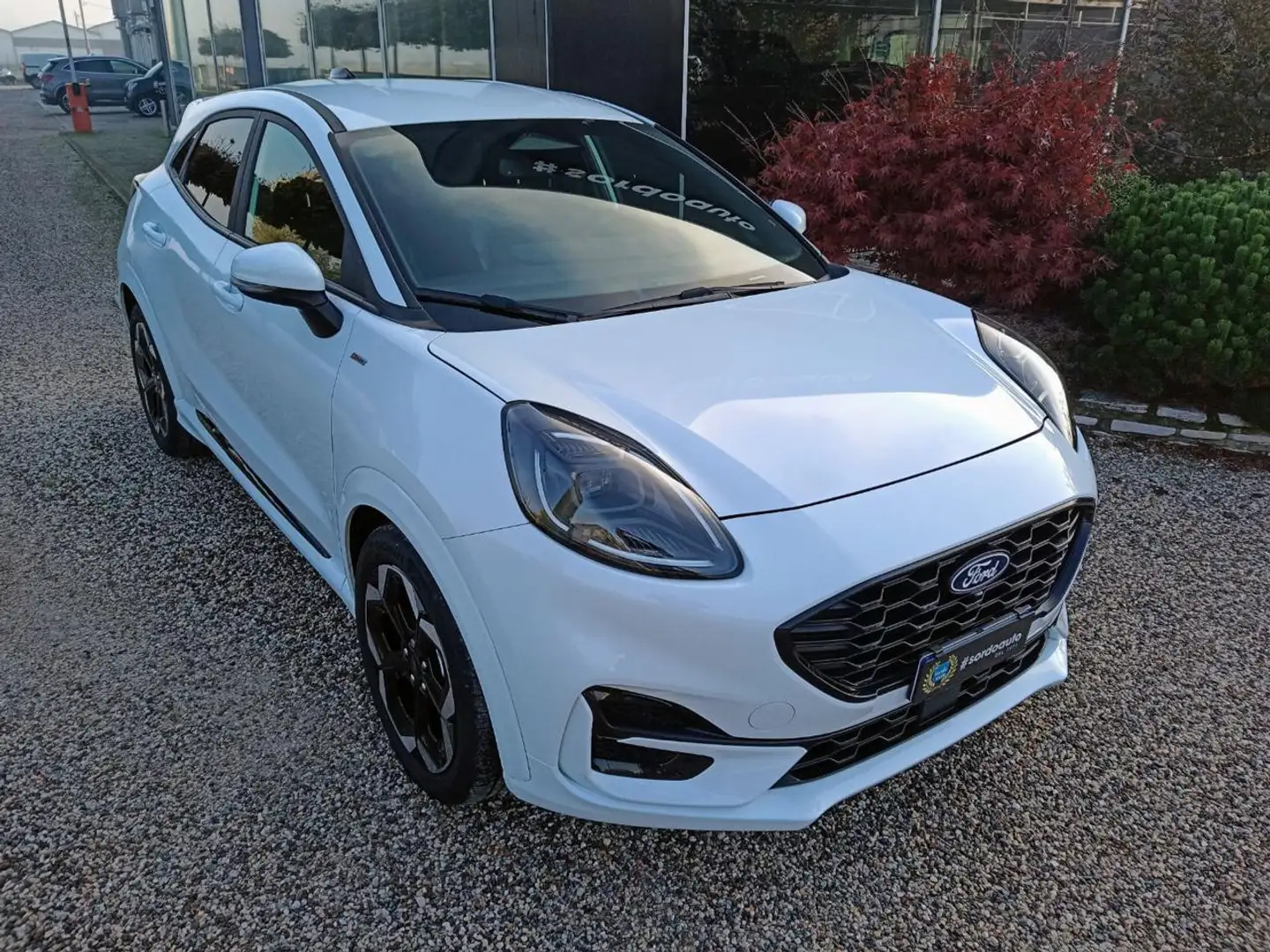 Ford Puma 1.0 EcoBoost Hybrid Automatica ST-Line X Bianco - 2