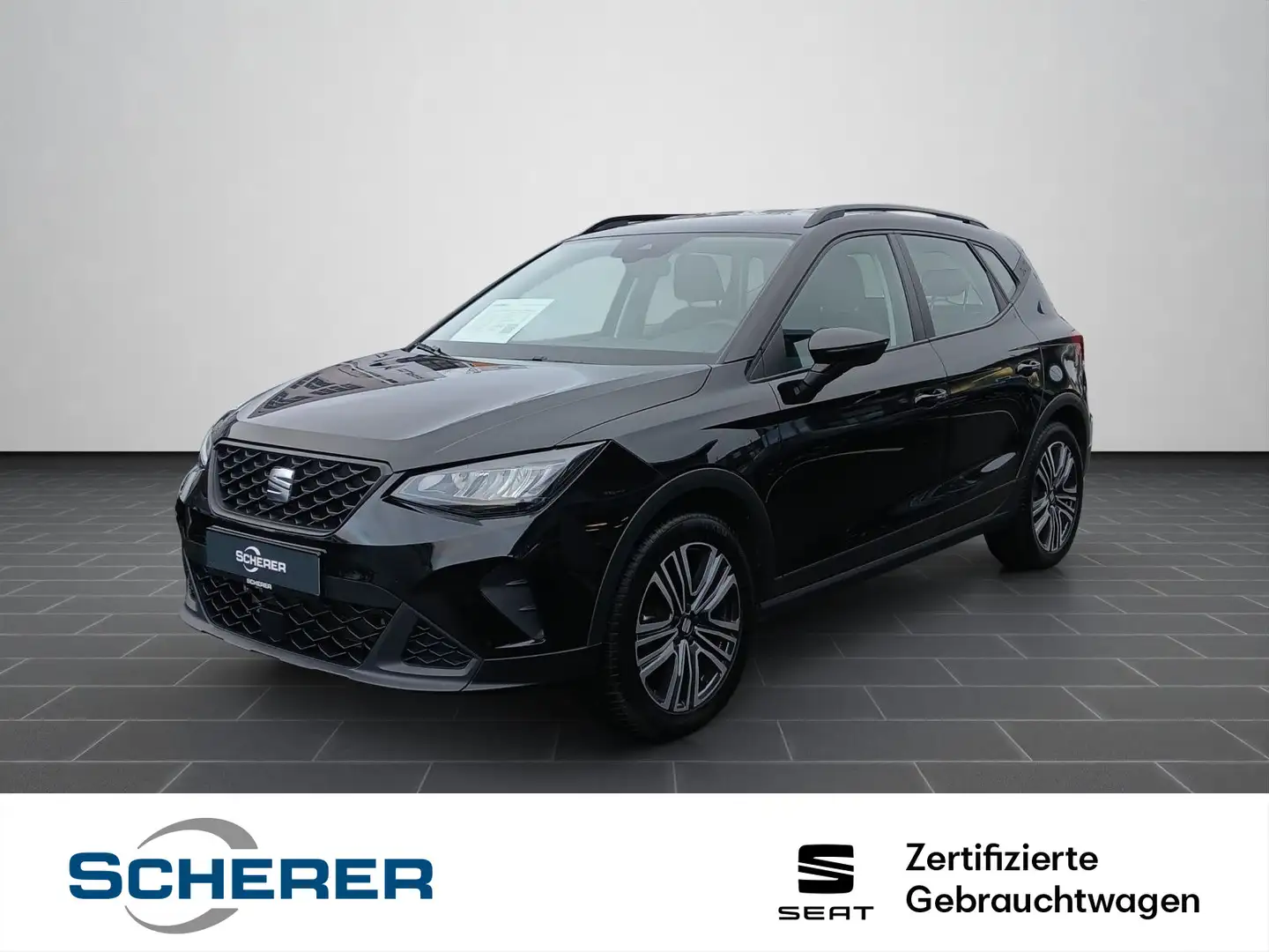 SEAT Arona 1.0 TSI Style Edition Navi Full Link Winte Schwarz - 1