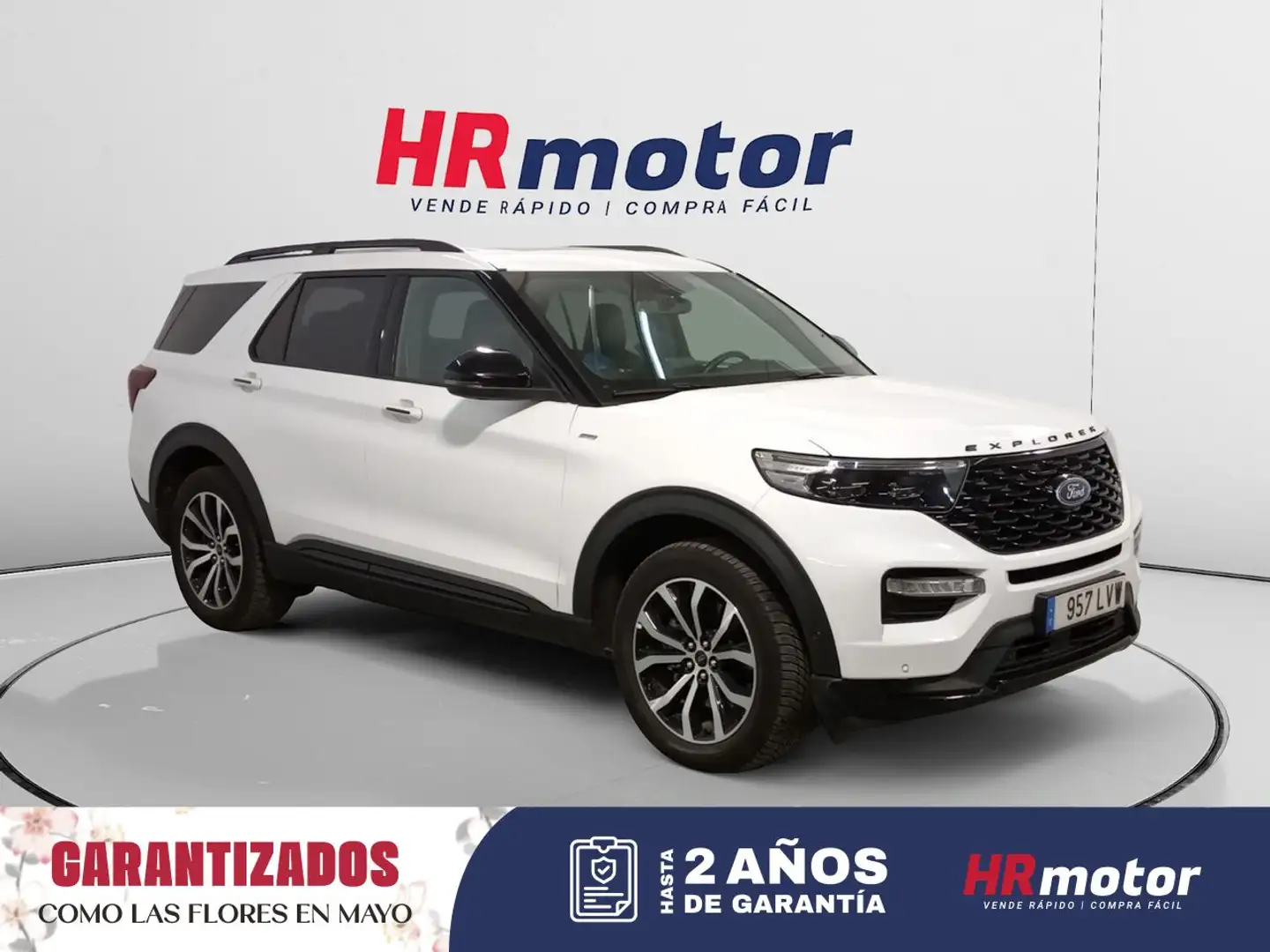 Ford Explorer ST-Line Plug in Hybrid 4x4 Blanco - 1