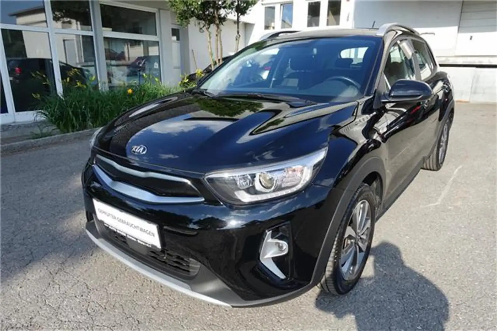 Kia Stonic 1,0 TGDI GPF ISG Silber Schwarz - 1