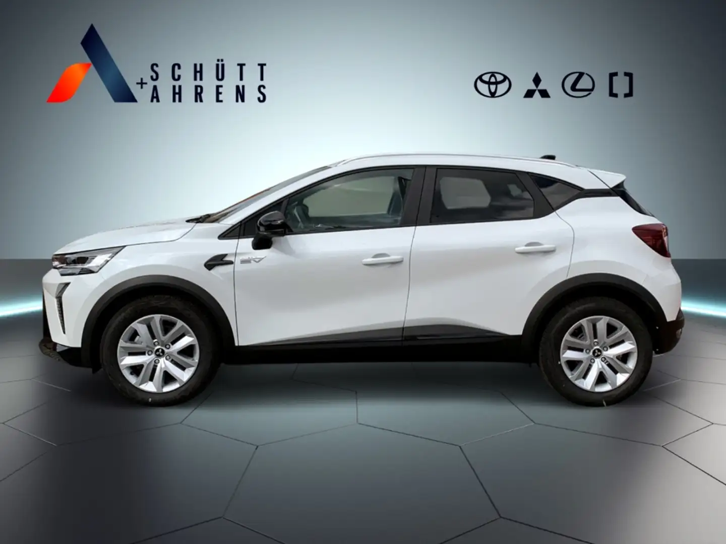 Mitsubishi ASX Plus Hybrid 1.6 EU6d Airbag, Android Auto, Apple C Blanc - 2