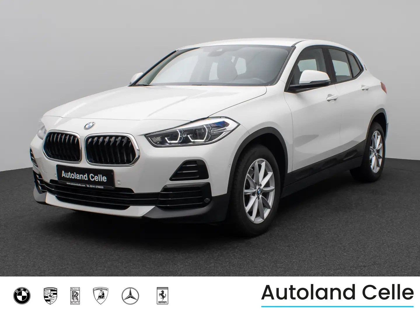 BMW X2 Kamera DAB Geschwindig LED Navi ParkAss Weiß - 1