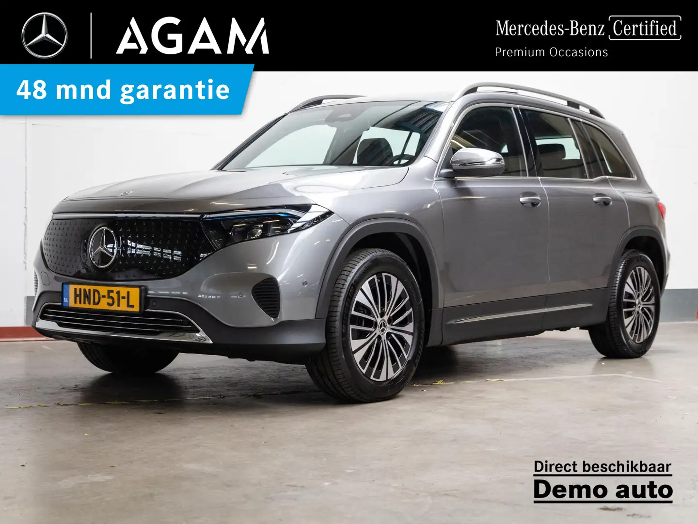 Mercedes-Benz EQB 250 250+ Business Line LIMITED Panorama dak Gris - 1