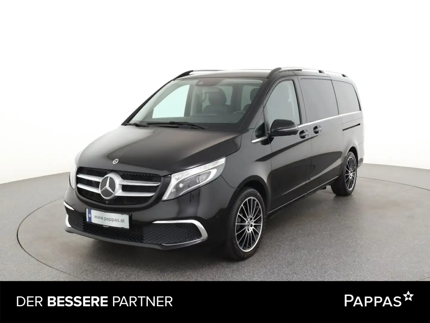 Mercedes-Benz V 300 d 4MATIC AVANTGARDE Lang 6 Sitze Airm Pano Schwarz - 1