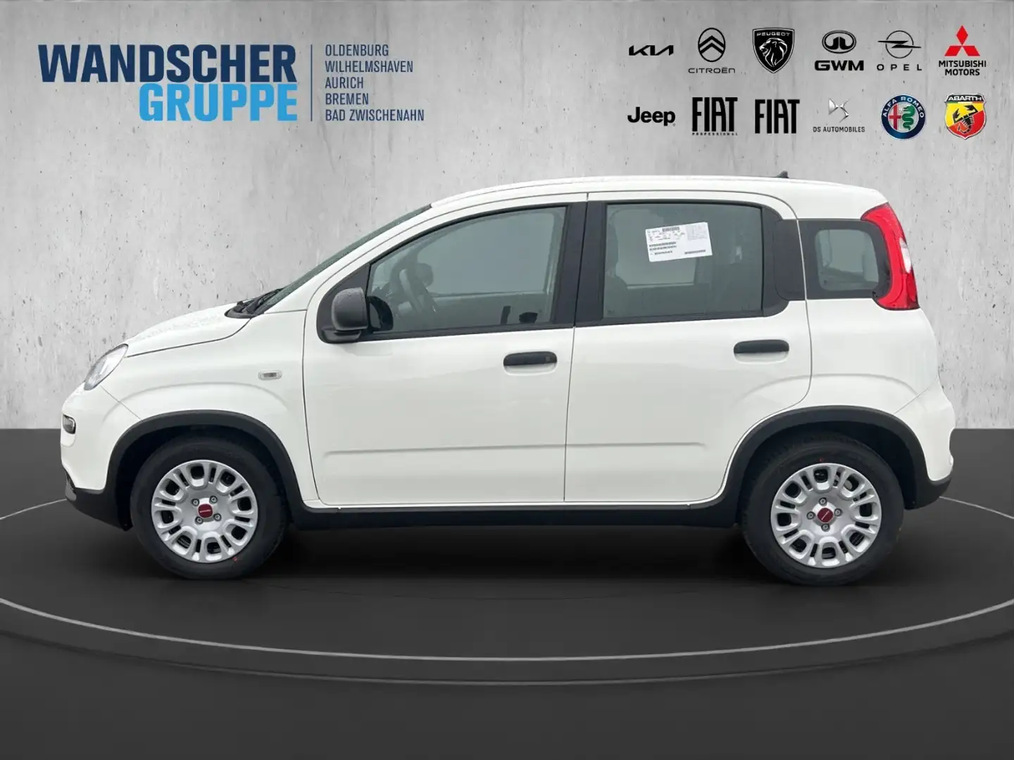 Fiat Panda MY24 Hybrid 1.0 GSE 70PS KLIMAANLAGE*RADIO Weiß - 2