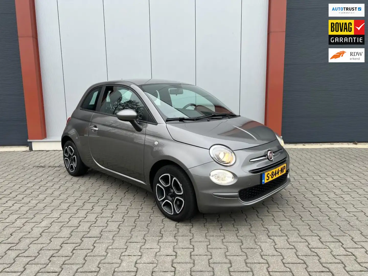 Fiat 500 1.0 Hybrid Club Gris - 1