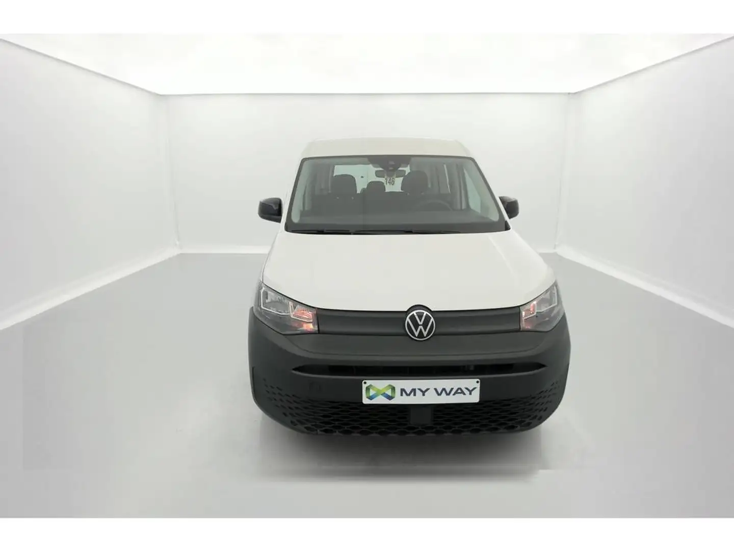 Volkswagen Caddy 5 places 2,0 l TDI EU6 75 kW 6V Empattement Court Grijs - 2