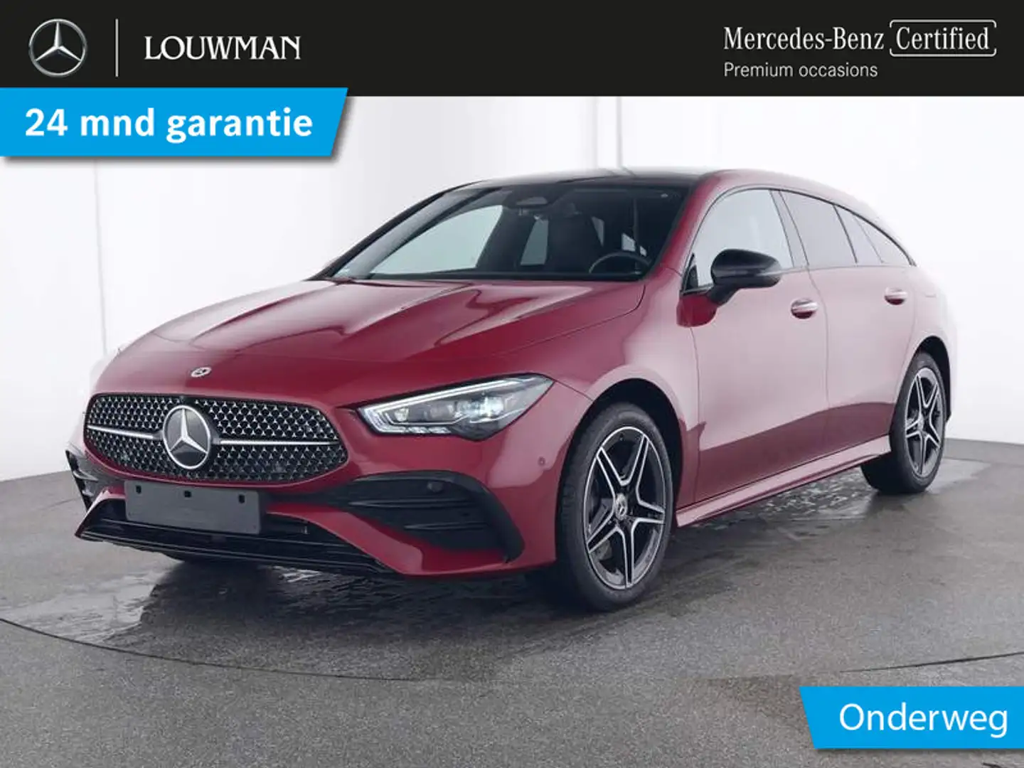 Mercedes-Benz CLA 250 Shooting Brake e AMG Plug-In Hybride | AMG Line | Rouge - 1