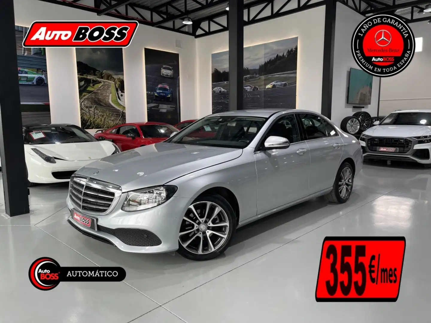 Mercedes-Benz E 220 220d 9G-Tronic 194 Gris - 1