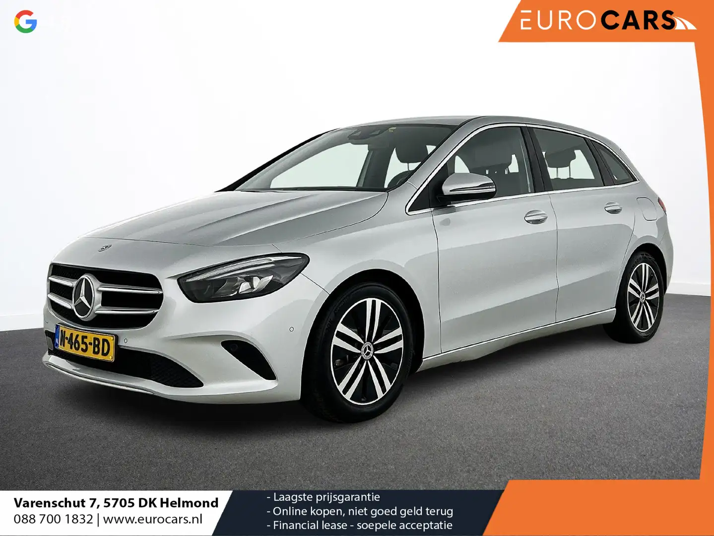 Mercedes-Benz B 180 Business Solution Luxury Auto. Trekhaak Navigatie Zilver - 1