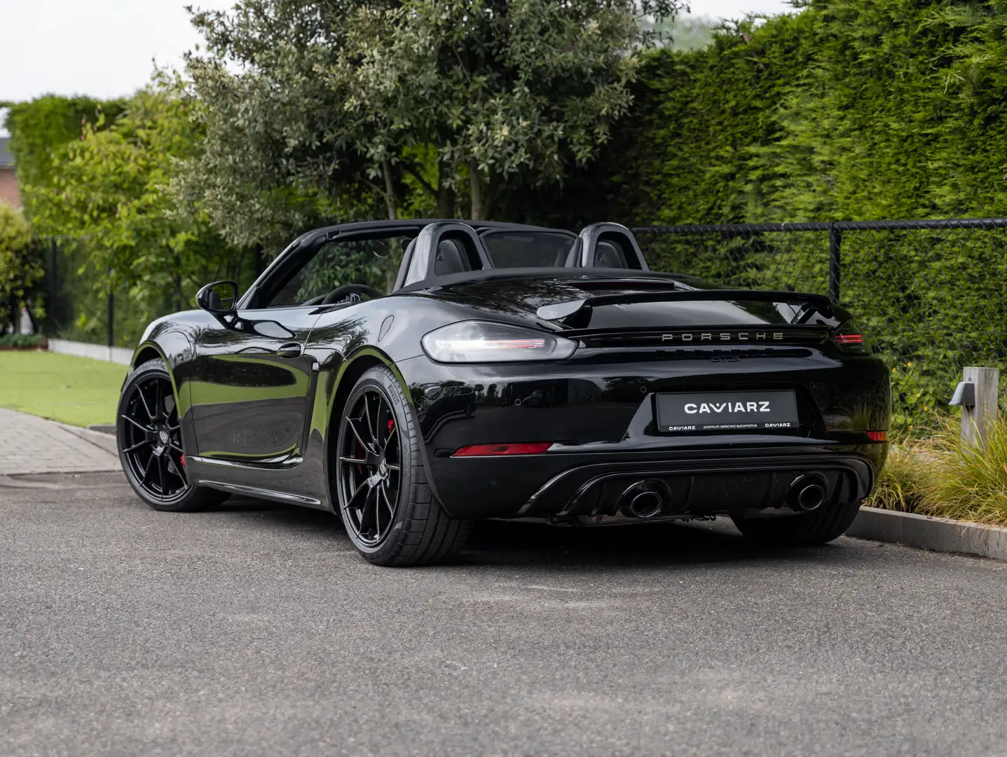 Porsche 718 BOXSTER GTS 4.0 SPORTDESIGN/PDK/SPORTUITL/PDLS+/CHRONO/CARBON/BOSE Schwarz - 2