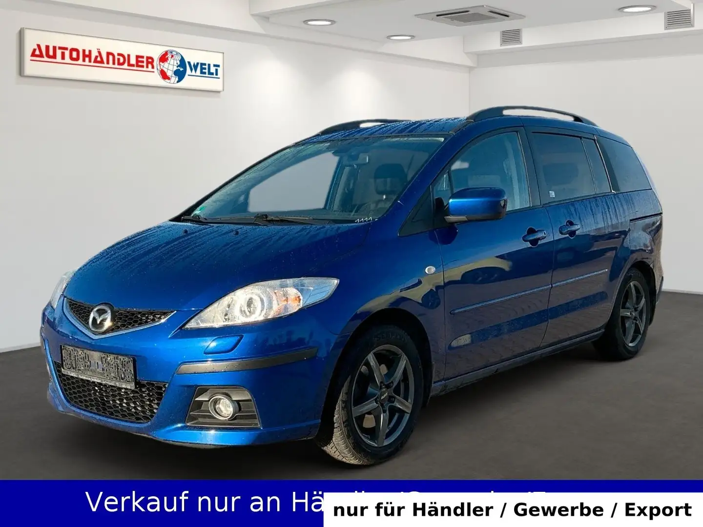 Mazda 5 Lim. 2.0 Top AHK 7-Sitzer Kamera Klimaaut. Blau - 1